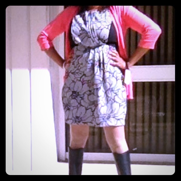 Floral sheath dress