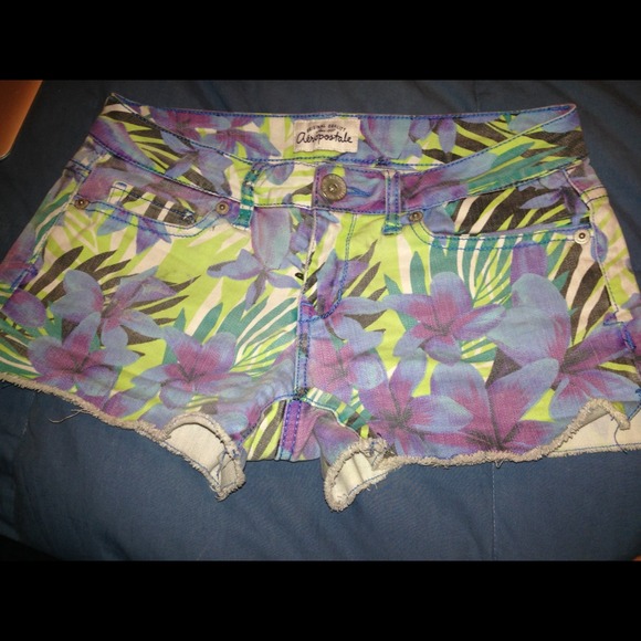 Floral shorts from aeropostale
