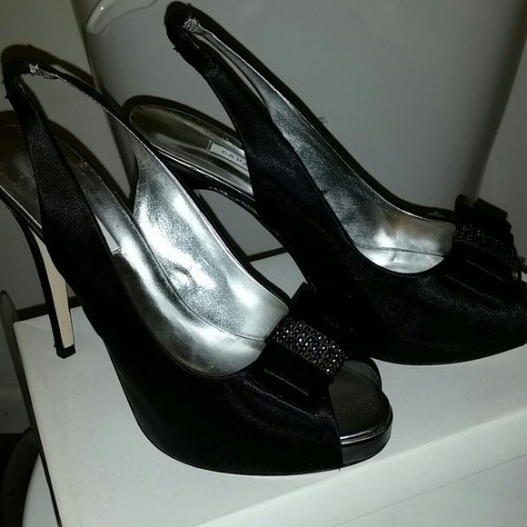 Black high heels