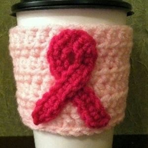 Cancer Ribbon Mug Cozy