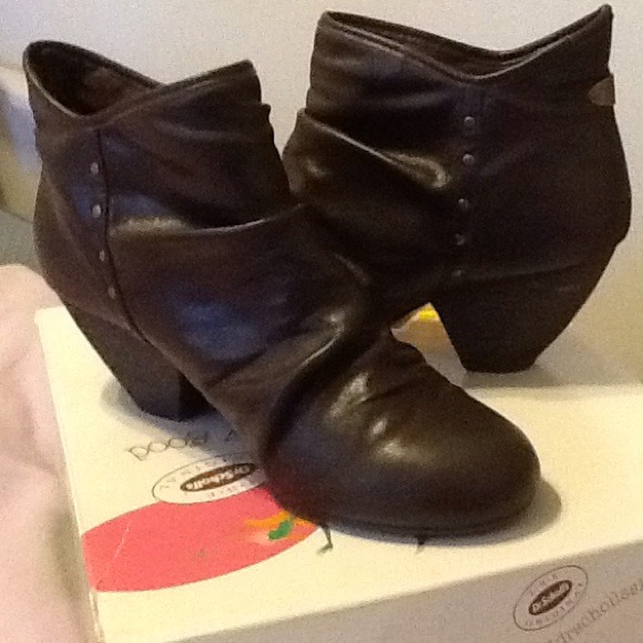 Dr Scholl's brown calf boots