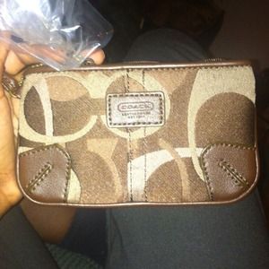 Coach Wristlet