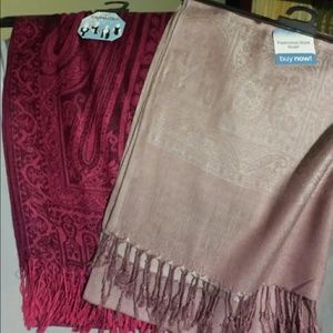 2 Pashmina scarfs