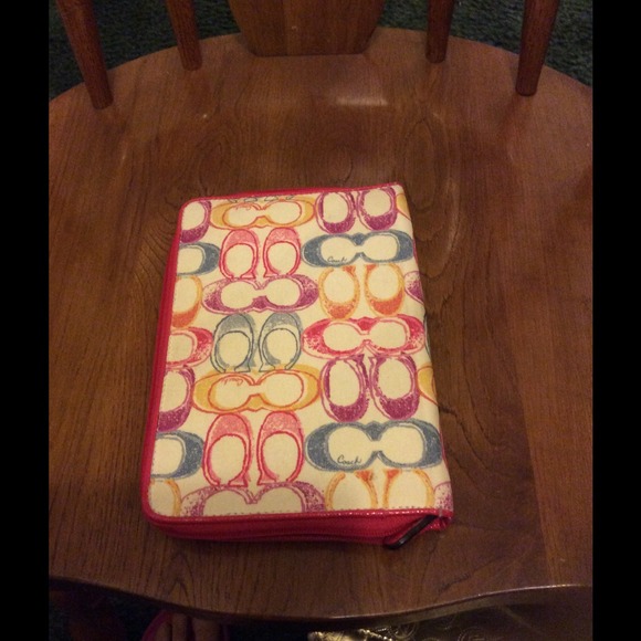 Authenic coach mini IPad case