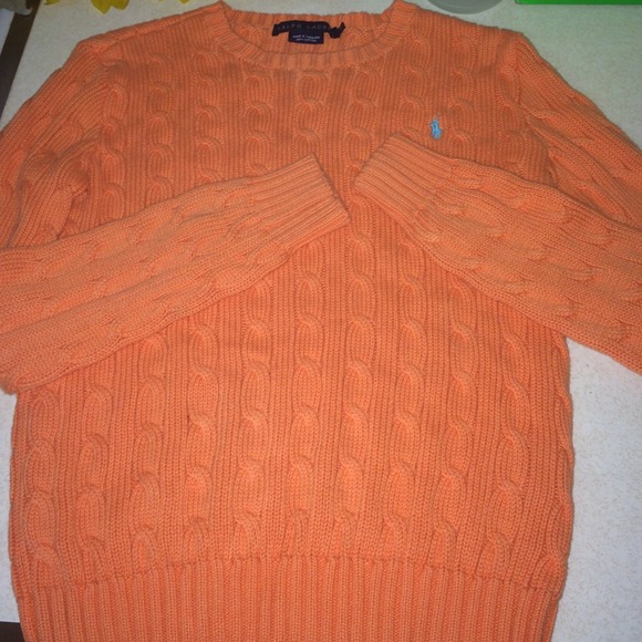 Ralph Lauren coral sweater