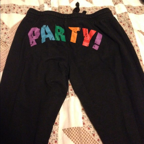 Derek Heart Pants - Derek Heart "Party" sweat pants