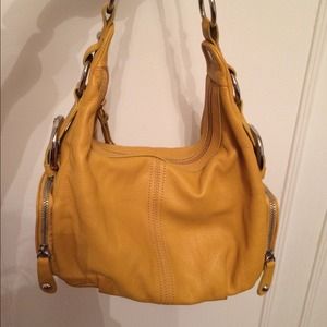 Yellow Franco Sarto Purse/Handbag