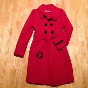 Beautiful berry red coat