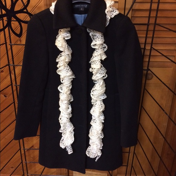 Anne Klein Wool Coat size 0P