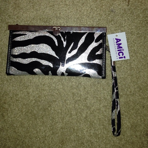 Cute and Affordable zebra print wallet! - Picture 2 of 3
