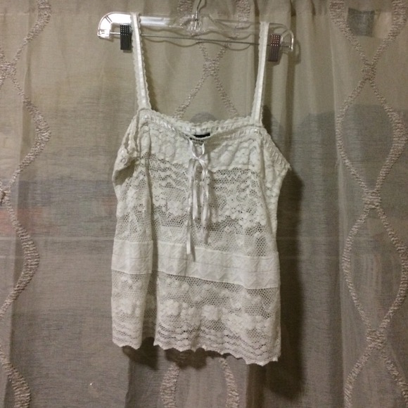 Lace tank top