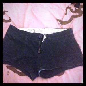 Hollister navy blue shorts