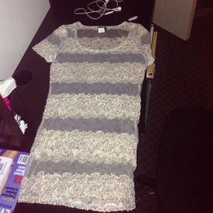 Daytrip gold laced shirt