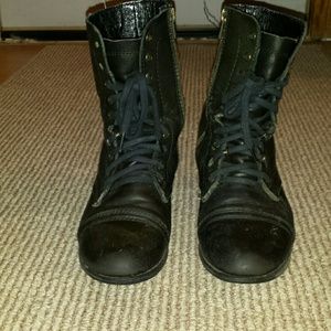 Steve Madden Combat Boots