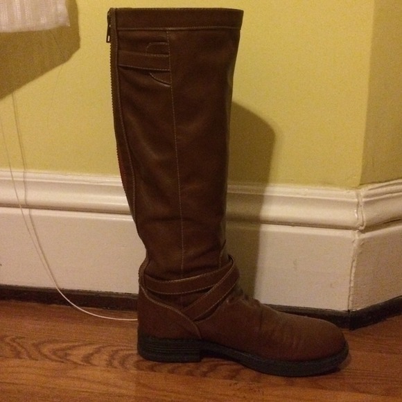 Madden girl zuzu brown riding boots