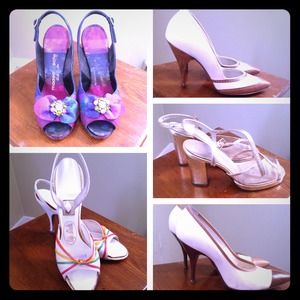 Vintage 1950's Shoes-Bundle Size 5 1/2