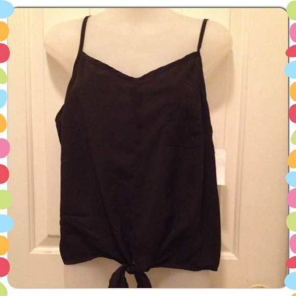 Flirty Black Top