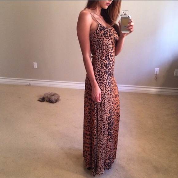 Style Stalker Dresses & Skirts - • SOLD • Style Stalker Leopard Maxi XS
