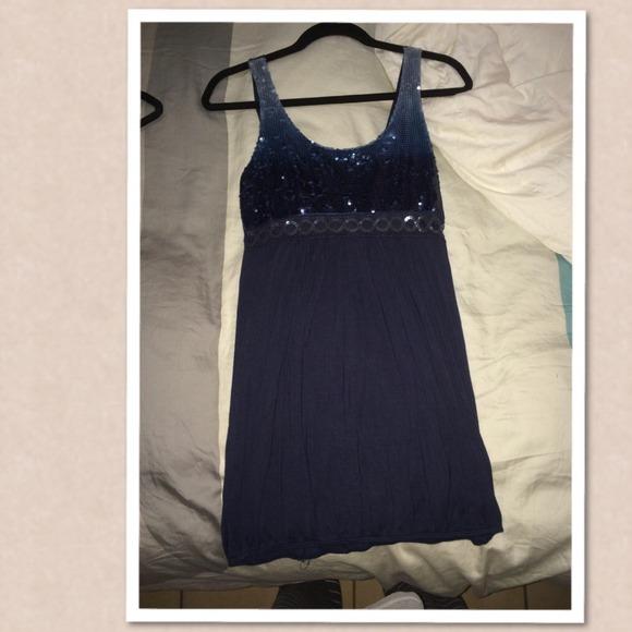 Midnight blue dress - Picture 1 of 2