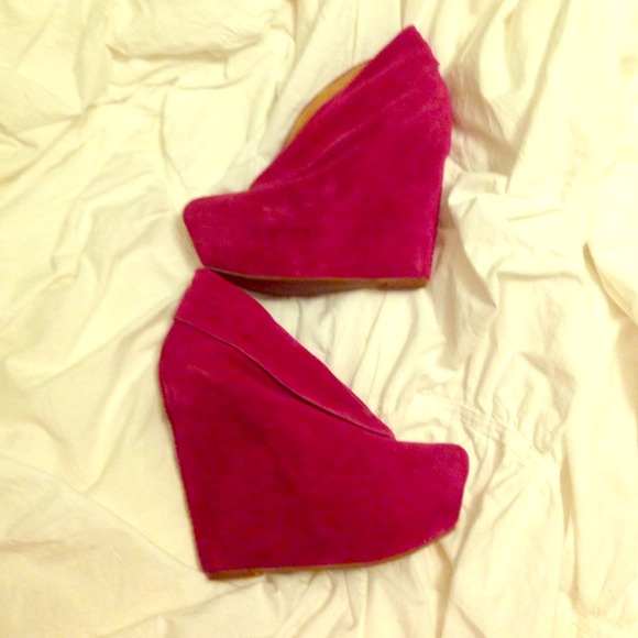 Magenta Jeffrey Campbell shoes