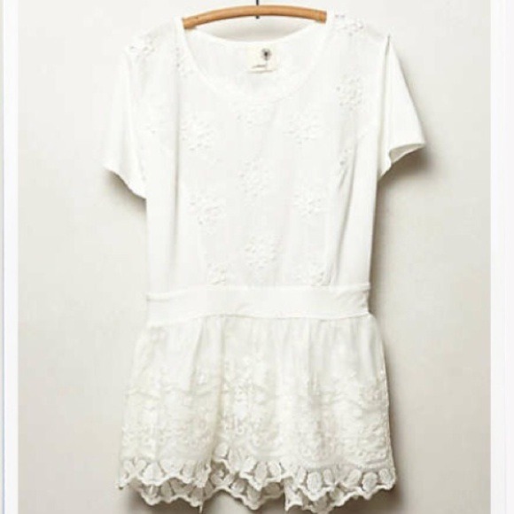 ⭐️Wish List⭐️Anthro Kenai Peplum Top