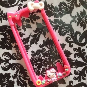Iphone 5 hello kitty rubber case