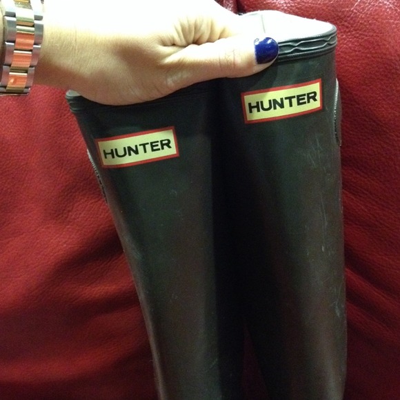 Hunter rain boots