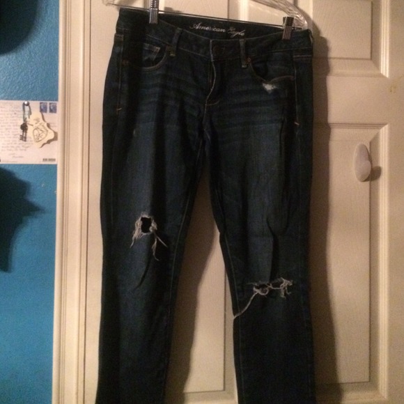 AE jeans skinny with holes