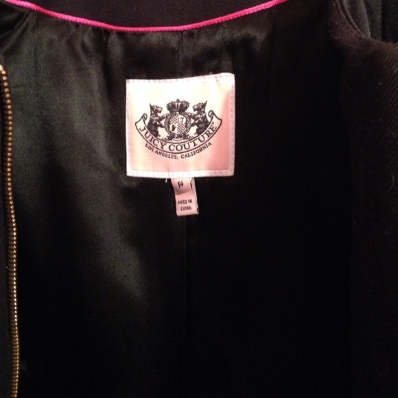 Authentic Juicy Couture Tuxedo Jacket Never worn