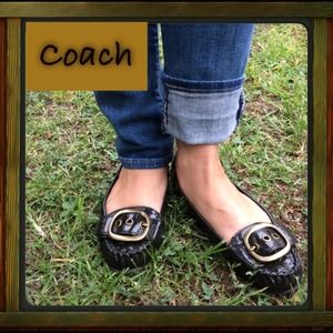 💯 Authentic Coach Loafer Flats