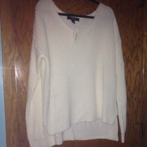 Oversized Cream Sweater