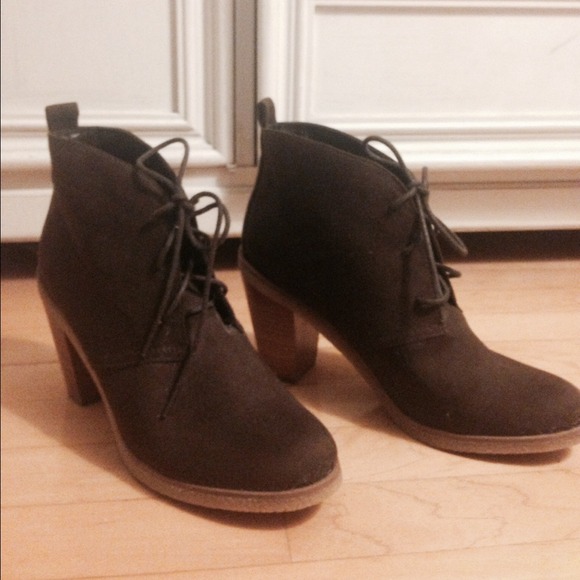 Chocolate Brown Lace Up Desert Boots