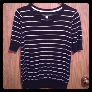 Old Navy Black & White Sweater