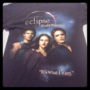 Eclipse world premiere tshirt