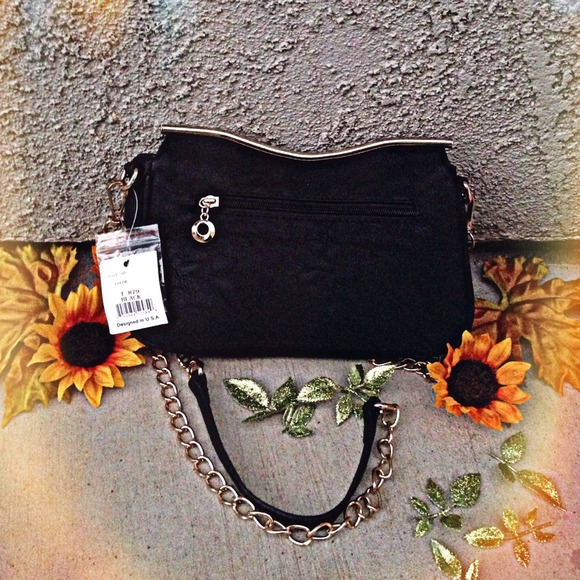 ❗️🚫SOLD IN BUNDLE❗️Elegant Shadows Shoulder Bag - Picture 3 of 4