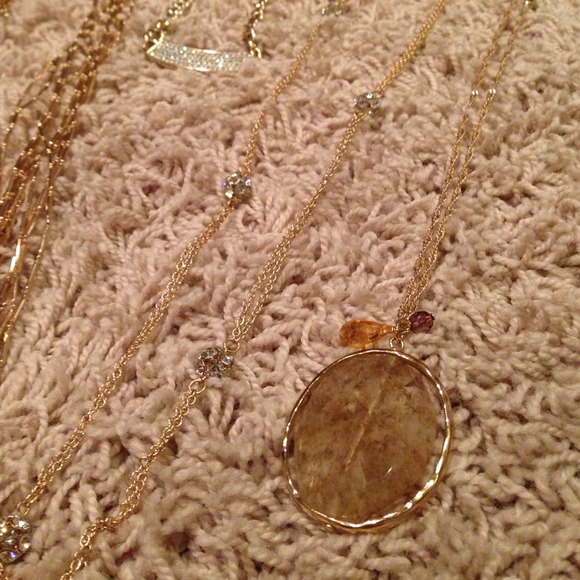 Gold layering necklaces- bundle of 4 for $45 - Picture 3 of 4