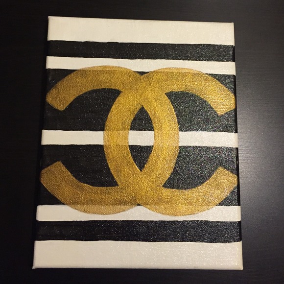 ❌SOLD❌Hand made Chanel Canvas 💋