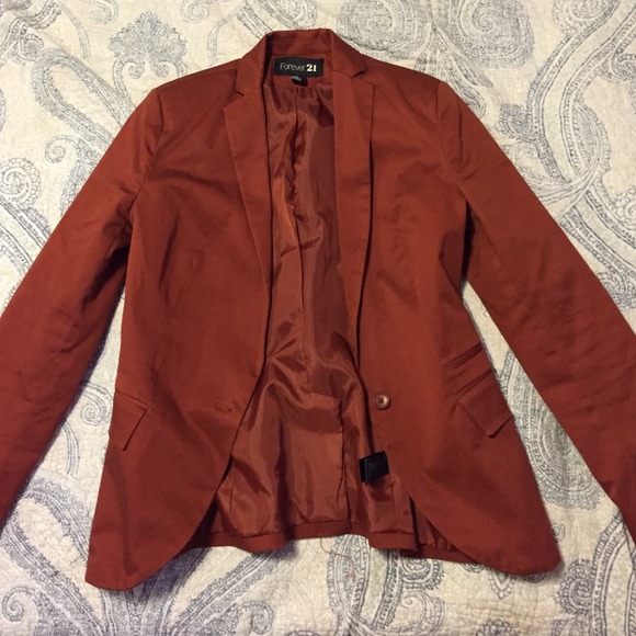 Copper/ Rust color Blazer
