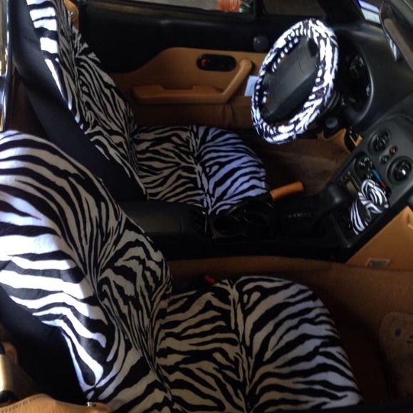 Zebra Car- Seat Covers