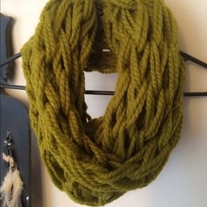 Handmade Arm Knitted Infinity Scarf