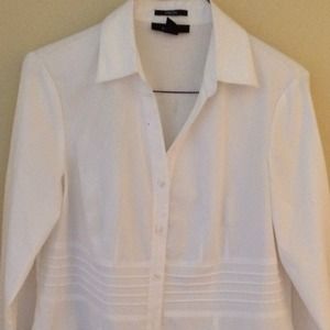 REDUCED!! Classic white shirt with a twist!