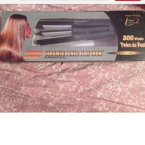 Nib Double Action plated Ceramic Flat Iron
