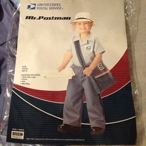 Mailman Costume for Toddler