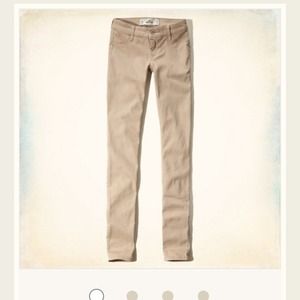 Hollister co khaki skinny jeans
