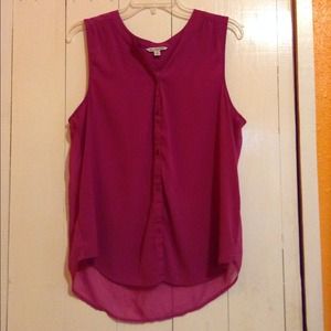 Pink tank top