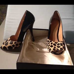 Designer Leopard & Patent Leather Shoes