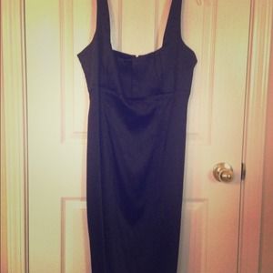 CK Black Satin Dress