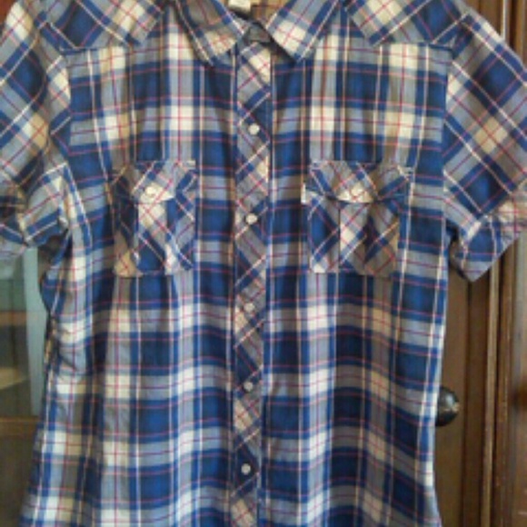 *On Hold* Levi's Blue,Pink,White and Black Plaid