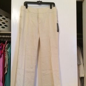 NWT Banana Republic linen blend cuffed pants