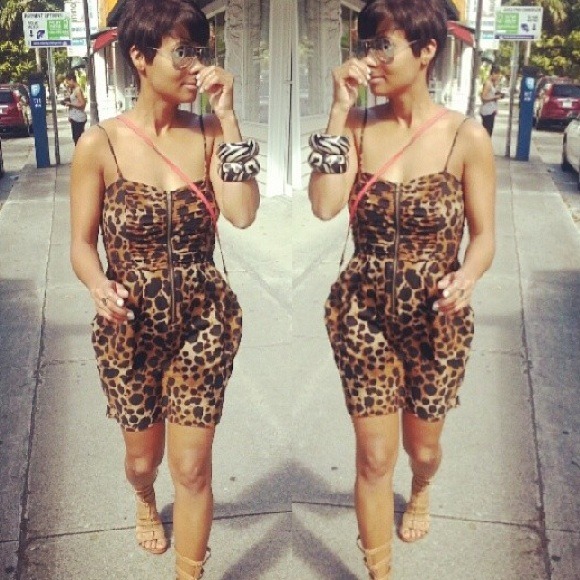 Leopard dress